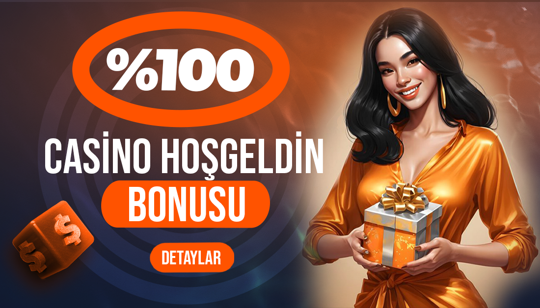 %100 Casino Hoş Geldin Bonusu